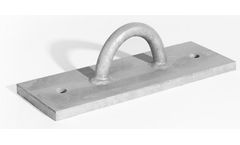 StrongTop - Model 802001-001 - Permanent Suspended Maintenance Standard Plate Anchor
