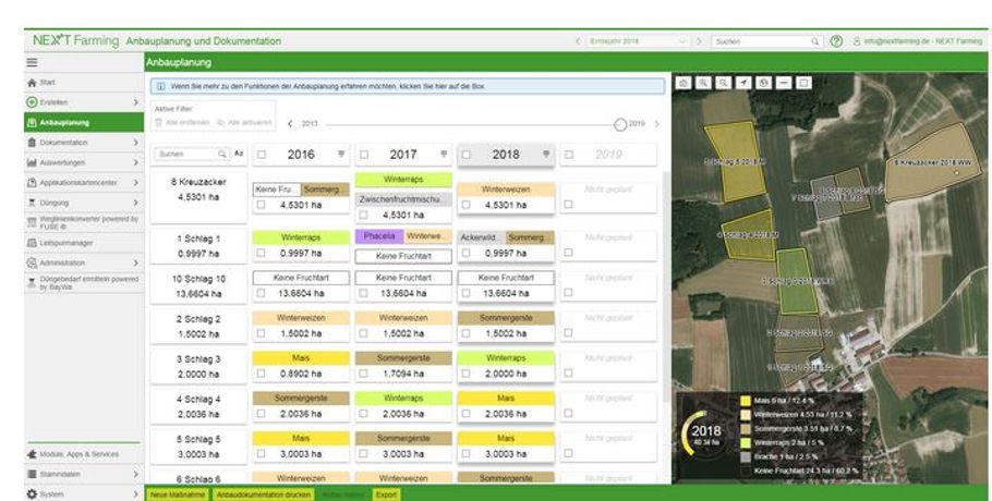 Next Live - Crop Planning and Documentation Software