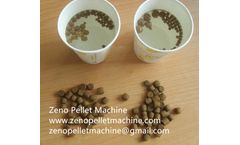 Extruding type fish feed pellet processing requirements