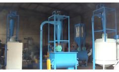 Fish Feed Production Plant, Extruding Feed Processing Plant - Video