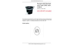 Model CHB1-CHB-B - Bucket with Bracket and Teat - Brochure