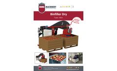Burg - Model Type BGV - Dry Fruit Binfiller - Flyer