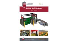 Burg - Model Type: POLSAP - Bin Robot Waterunloader - Brochure