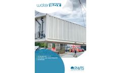 WaterBox - Model PWS - Potable Water and Wastewater Storage System- Brochure