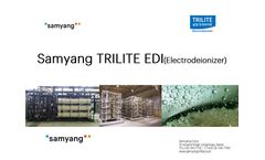 Electrodeionization (EDI) Systems - Brochure