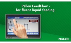 Liquid Feeding for pigs - Pellon Feedflow - Video