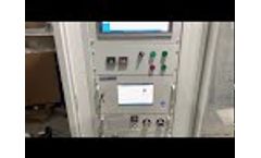 Flue Gas Analyzer, CEMS, for stack gas monitoring - Video