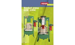 Voran - Model 60K - Basket Press - Brochure