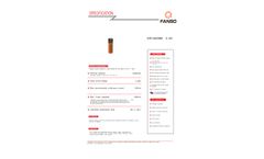 Fanso ER14505m 3.6V Spiral Primary Lithium AA Size Battery li-Socl - Data Sheet
