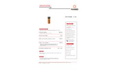 Fanso ER17505M 3.6V Spiral Primary Lithium A Size Battery - Data Sheet