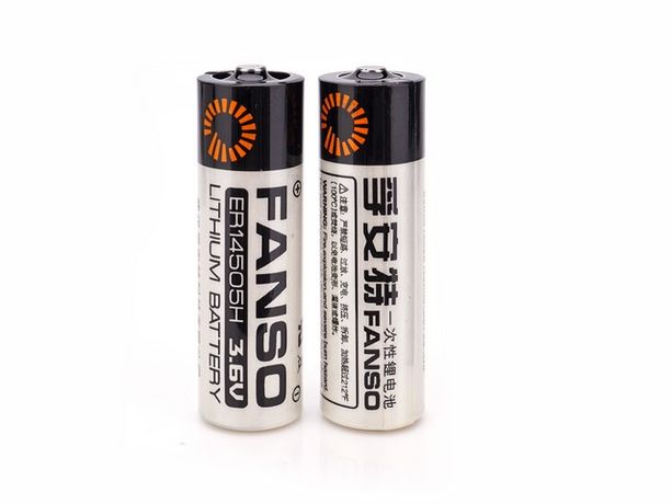 Fanso - Model ER14505H - 3.6V Bobbin Type AA Size Battery Capacity 2.6Ah Lit