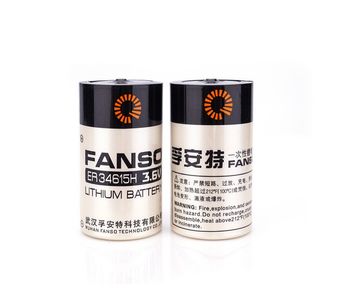 Fanso - Model ER34615H - 3.6V Bobbin Type D Size Battery Capacity 19A Lithium Primary