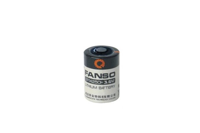 Fanso - Model ER14250H - 3.6V Bobbin Type 1/2AA Size Battery Capacity