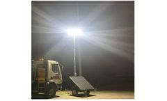 Roadside - Solar Powered LED Lighting Tower