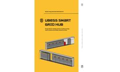 UBESS - Model SGH-2000/1000 LTO - Smart Grid Energy Hub - Brochure