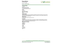 Paeoniflorin - Model EXT-002 - Plant Extract- Brochure