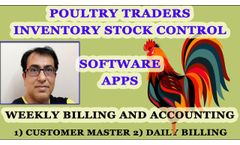 Poultry Trading Software, Poultry ERP Software, Poultry Farming Software, Poultry Accounts Software - Video