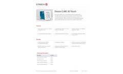 Streck Diesse - Model CUBE 30Touch - Automated Erythrocyte Ssedimentation Rate (ESR) Analyzer - Brochure