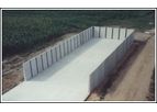wedotanks - Precast Concrete Storage Facility for Dewatered Biosolids