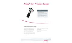 Ambu - Cuff Pressure Gauge - Datasheet