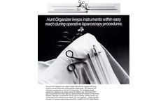 Apple-Hunt - Laparoscopic Instrument Organizer - Brochure