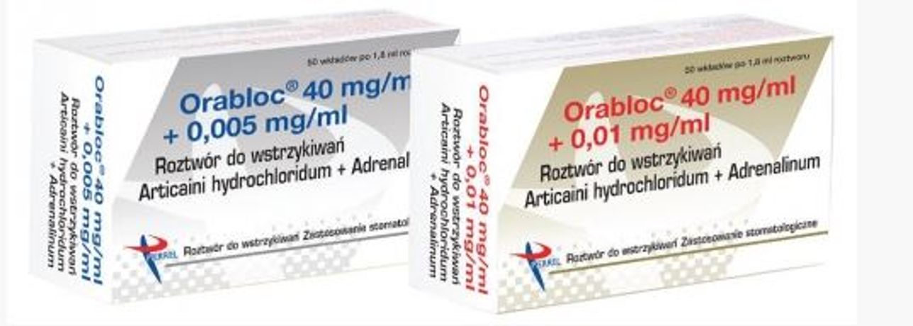 Orabloc - Model 1:100 000 - Articaini Epinephrine Hydrochloride Injection