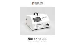 Noccarc - Model H210 - High Flow Oxygen Therapy Device - Brochure