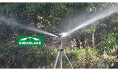 Sprinkler Test in Geenlake Irrigation Company - Video