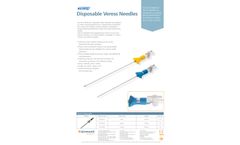 Fairmont - Model DVN - Disposable Veress Needles - Brochure