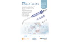 Fairmont - Model DOSS - Orthopaedic Suction Sets - Brochure