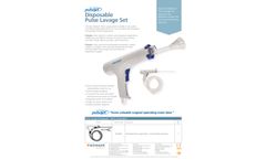 Fairmont - Model DPL - Disposable Pulse Lavage Set- Brochure