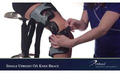 Single Upright OA Knee Brace - Video