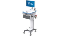 Envoy MobiusPower Plus - Mobile Workstations with Vaccine Accessories and Storage