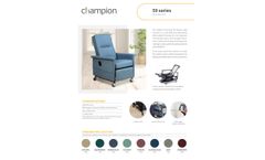 Champion Classic - Model 59 Series - Recliner Chair - Brochure