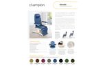 Champion Classic - Model 54 Series - Recliner Chair - Brochure