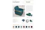 Champion - Model 526 Series - Overnighter Sleeper Chair  - Brochure