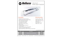 Medsource - Aluminum Break-Apart Stretcher- Brochure