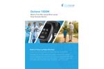 Oxitone - Model 1000M - FDA-cleared Wrist-Sensor Pulse Oximetry Monitor - Brochure