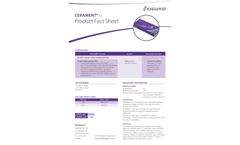 Cerament - Model G - Injectable Synthetic Bone Void Filler - Brochure