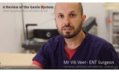 A review of the Genio System from Nyxoah - A Hypoglossal nerve stimulator implant for OSA. - Video