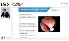 LSX World Congress 2020 Presentations - Neurent Medical - Video
