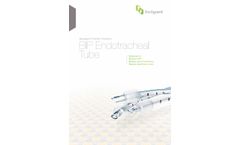 Bactiguard - Model BIP ETT - Infection Prevention Endotracheal Tube - Brochure