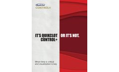 QuikClot Controlplus - Hemostatic Dressing System - Brochure