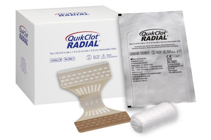 QuikClot Radial - Bleeding Control Solution