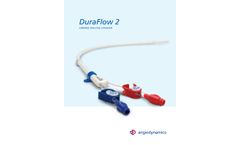 Angiodynamics - Model DuraFlow 2 - Chronic Hemodialysis Catheter - Brochure