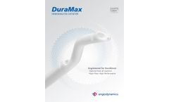AngioDynamics DuraMax - Chronic Dialysis Catheter - Brochure