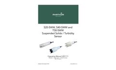 Model S20-SWW, S40-SWW and T30-SWW - Suspended Solids / Turbidity Sensor - Operating Manual