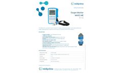 Mediprema - Model MaxO2 ME - Oxygen Monitor - Brochure