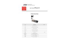 VPism - Model D - Desk Type Vein Probe - Specifications Brochure