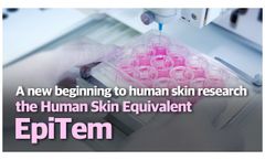A new beginning to human skin research - the Human Skin Equivalent EpiTem - Video